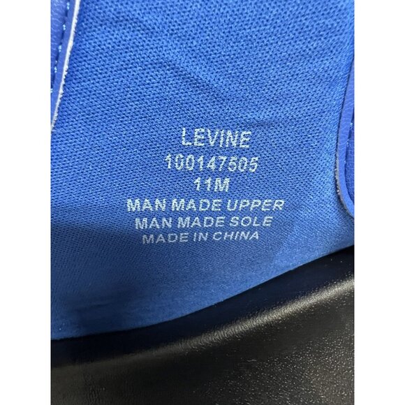 INC Pool Slides Mens 11 Blue Levine Strap Sandal Comfort Cushion Outdoor House - Picture 7 of 7